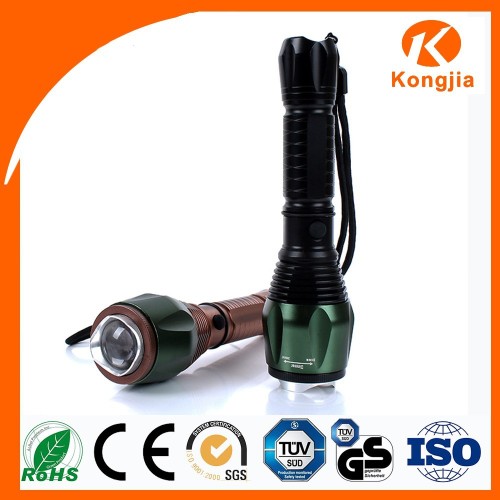Led Zoom Rechargeable High Powered Torch