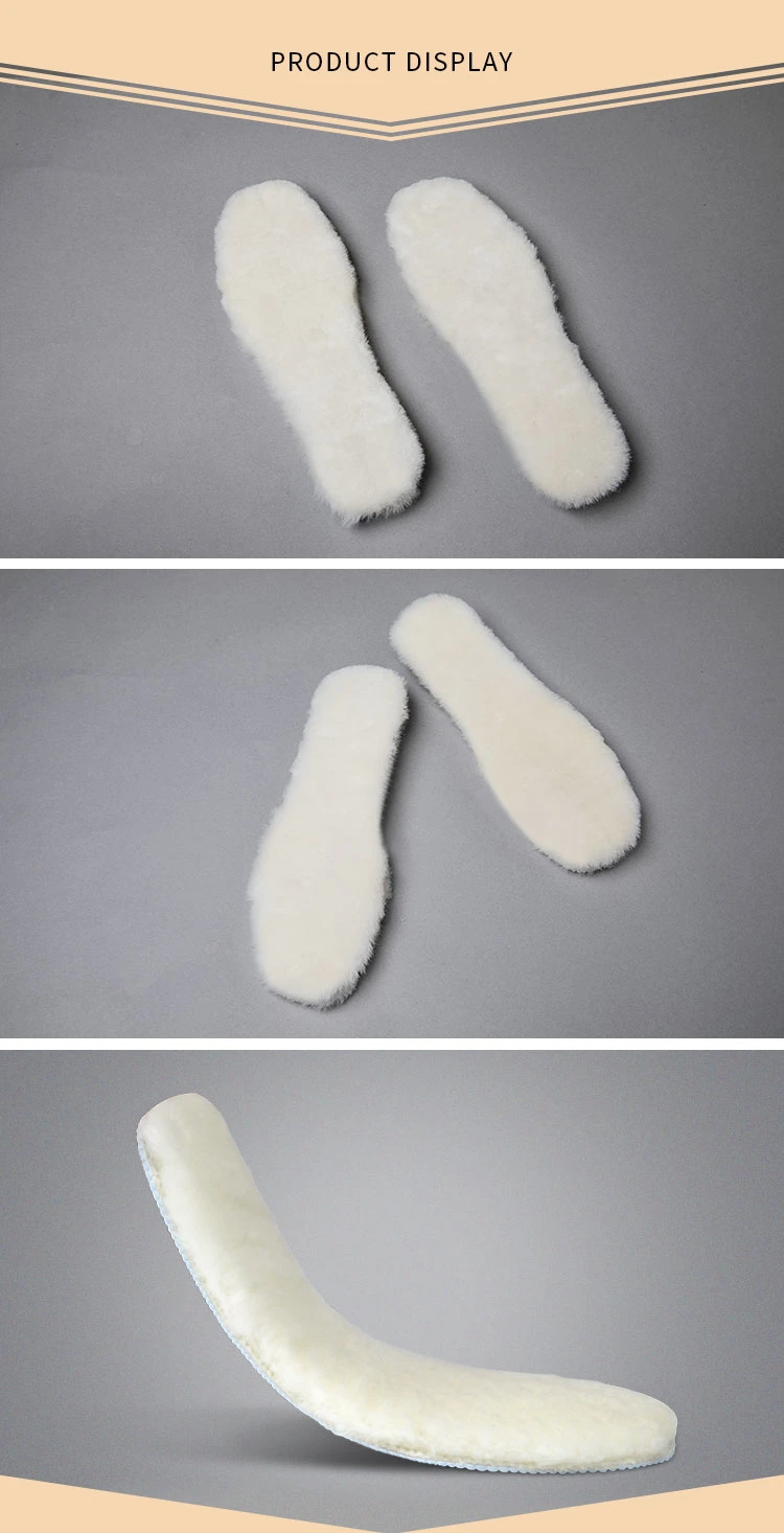 The Lambswool Shoes Insoles with High Density for Wholesale