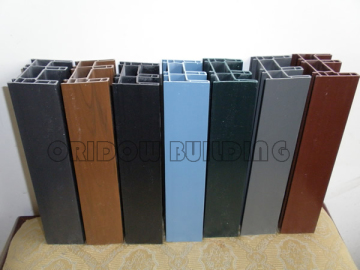 Colorful Asa-PVC Coextrusion PVC Profile