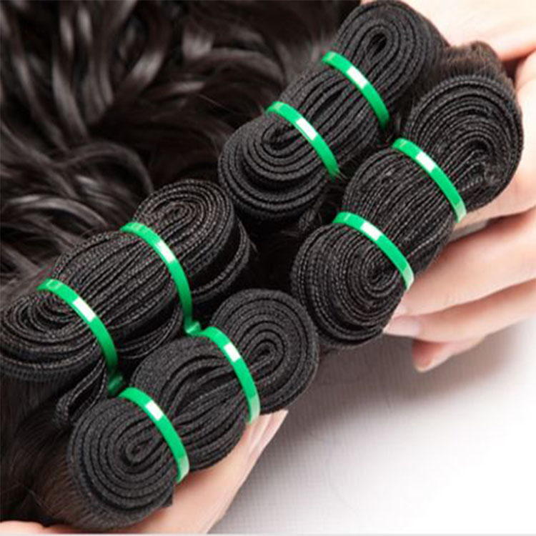 7a grade Indian hair water wave  human hair bundles