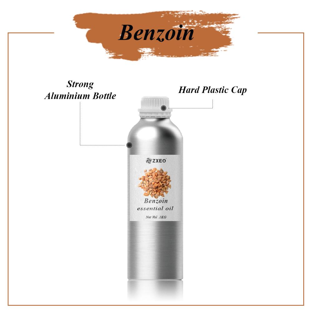 Benzoin Essential Oil por atacado 100% puro e orgânico Óleo de Estiléx para uso de aromaterapia e grau cosmético