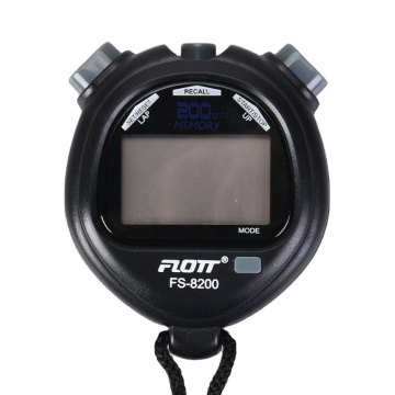 Digital Competition Multi-Function Stopwatch with 200 Memory Slots