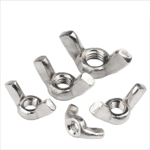 Hand Tighten Stainless Steel Butterfly Nuts Wing Nuts