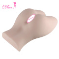 Divertido Butt Torso Sex Doll Dual Channel Prazer