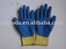 nitrile coating palm crinkle finish glove