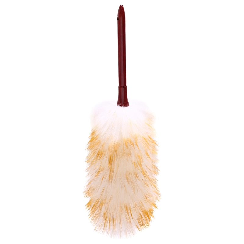 Sheepskin Telescopic Wool Duster Long Handled Duster with Extendable Handle