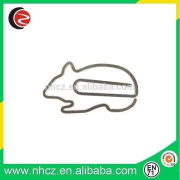 Metal Paper Clips Mouse shaped