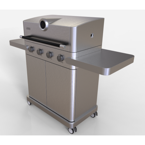 Thiết kế mới 3 Lò Nướng Gas Nướng BBQ