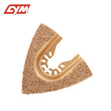 Ceramic Tile Grout Removal Tool: 78mm Oscillating Multi-Function Carbide Grit Triangle Saw Blade