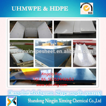 china manufacture TIVAR blue color uhmw liner/Non-adhesive TIVAR blue color uhmwpe Liner sheet