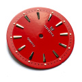 Two-Toned colors Painted watch dial