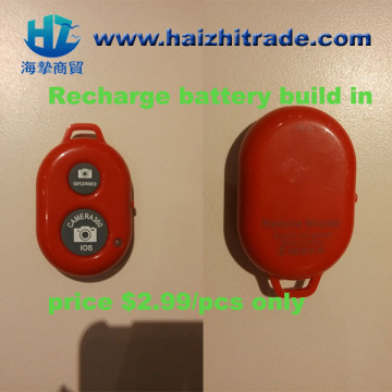 recharge li-battery Monopod bluetooth remote shutter/legoo bluetooth remote shutter/selfie bluetooth remote shutter