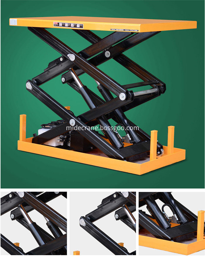 Fixed Hydraulic Mini Scissor Lift Table