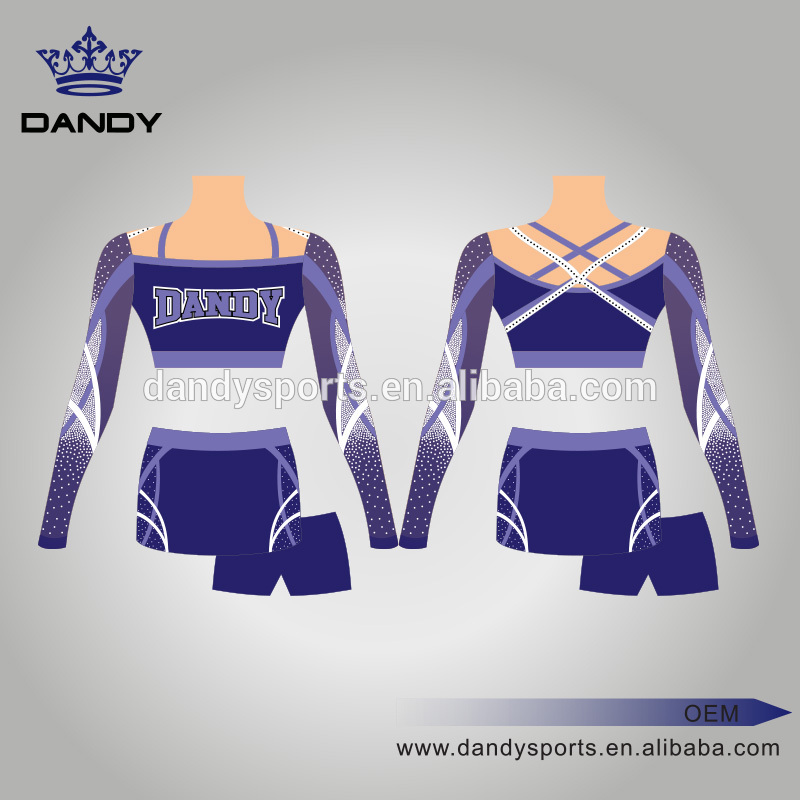 rhinestone cheer uniform