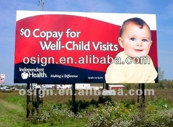 frontlit glossy banner 500DX500D 440gsm