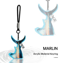 SWAGE Tail Series Keyring-Marlin