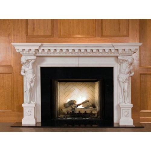 Marble Fireplace Mantel