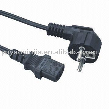 power cord with plug /ac power cord/ power plug (Schuko)