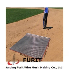 stainless steel flexible drag mat /stainless steel drag mat/drag mat for sports field & amenity lawns