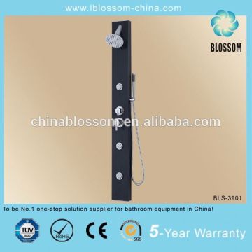 thermostatic plastic shower panel