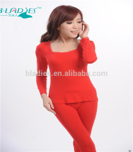 Women's Bamboo Fiber Shapewear Graphic Crew Bamboo Fiber Long-sleeve ladies sexy undergarments