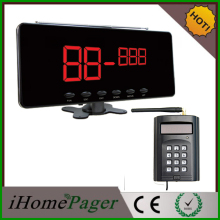 Fast food call buzzers system wireless table pager service