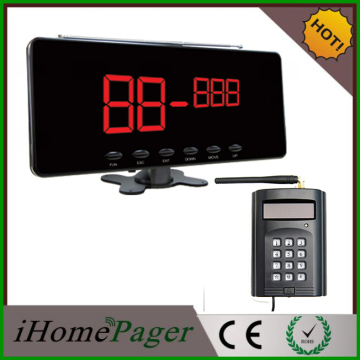 Fast food call buzzers system wireless table pager service