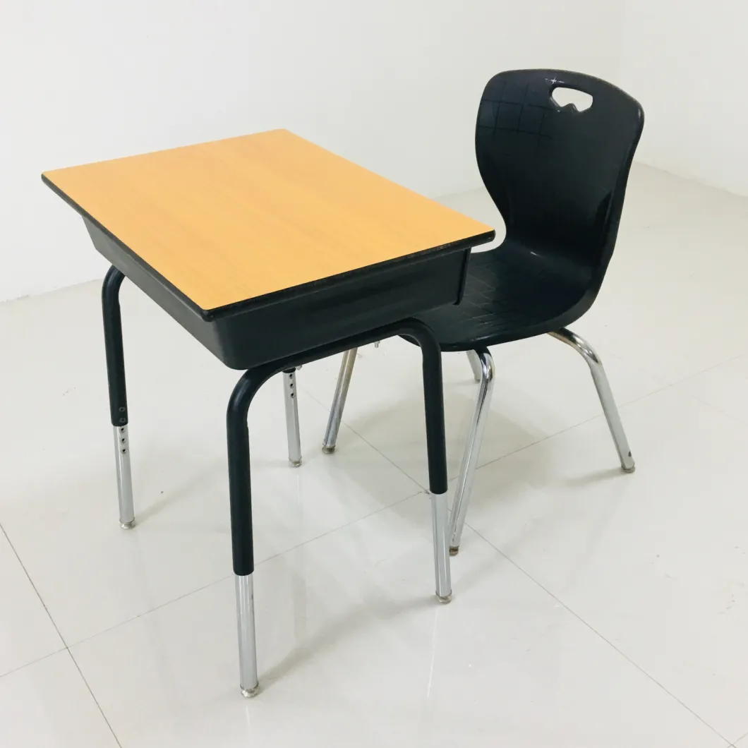 Modern Furniture Double Table Classroom Furniture School Desk and Chair