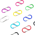 Aluminum S Carabiners Key Holder