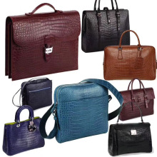 bag material Fake crocodile leather PU Artifical leather