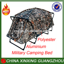 CHINA XINXING Aluminum Nylon/ Polyester military fordable camping beds with tent