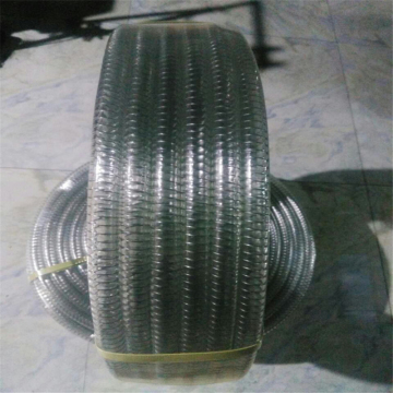 flexible clear steel wire reinforced PVC hose