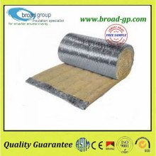 Fireproof Rock Wool Faced Aluminum Foil Insulation Blanket