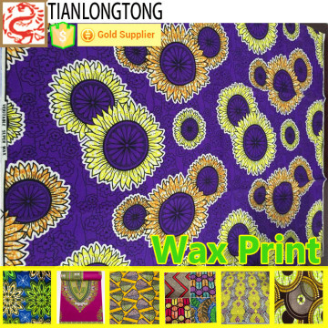 African Super Wax Fabric Batik Print Fabric 100% Polyester london wax fabric