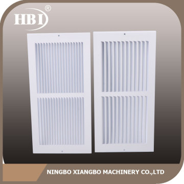 Hot selling factory directly two way deflection white steel air register