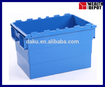 N6040/365B Nestable Plastic Storage Box without Lids