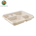 Bagasse Food Box Biodegedable Food Container Box