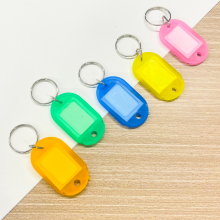 Customized School Office Supplies: Personalized Plastic Keychain Key Fobs, Luggage ID Tags, Labels, Key Rings, and Name Cards