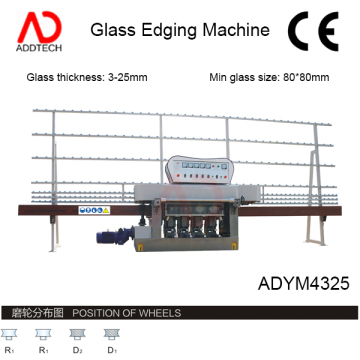 round glass edge grinding machine ADYM4325