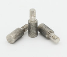 Diamond Glass Grinder Silver Bullet Cap Head Bits