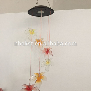 solar colorchanging wind chime wholesale