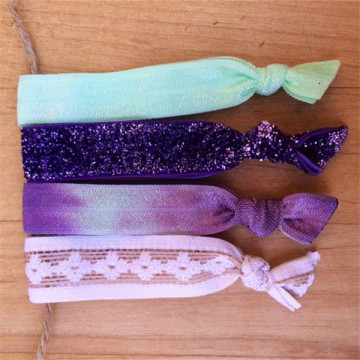 Heat-transfer printing design elastic hair ties ribbon for hair ties' DIY