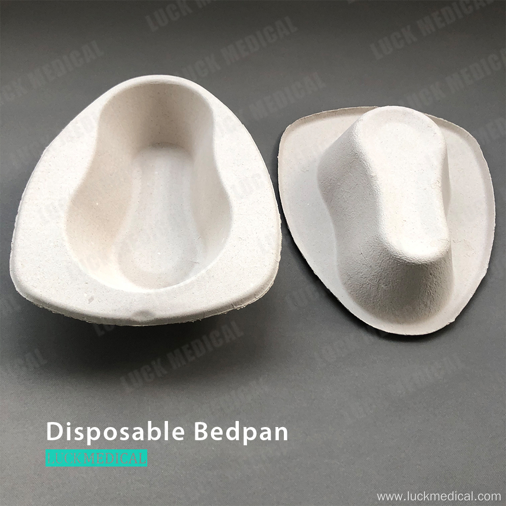 Biodegradable Bedpan Paper Made Bed Pan