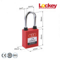 38mm Thép Shackle Chiều dài Nguy hiểm Lockout Khóa móc khóa