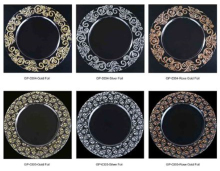 Folk Style Multicoloured Wedding Plate