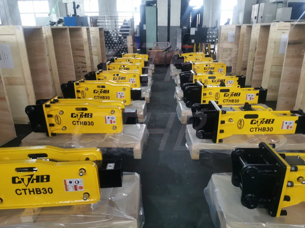 Backhone Type Hydraulic Jack Rock Breaker 5tons Excavator