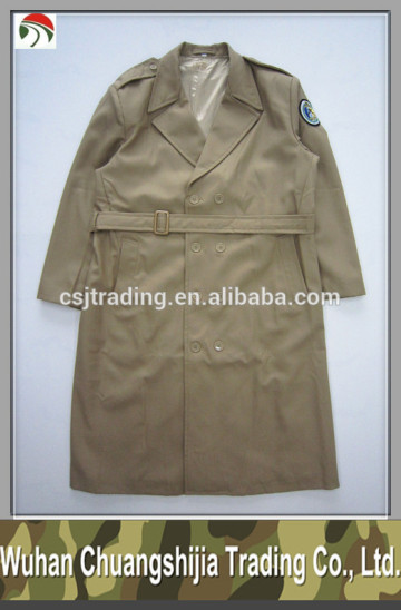 khaki army overcoat