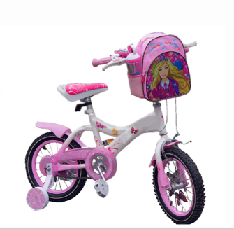 Customized 14 inch girl style kids bike