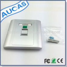 CE RoHS Certificate 1/2/4 Port Faceplate For Networking Keystone Jack