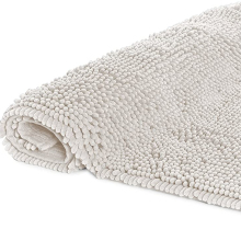 Washable Super Absorbent Thick Soft Microfiber Bathroom Rug Mat